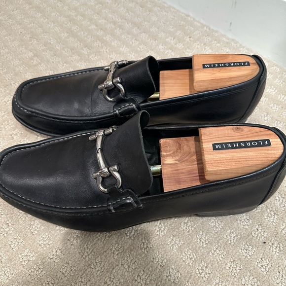 Ferragamo Horse-bit Mens Loafer Black 9.5US - Picture 4 of 4